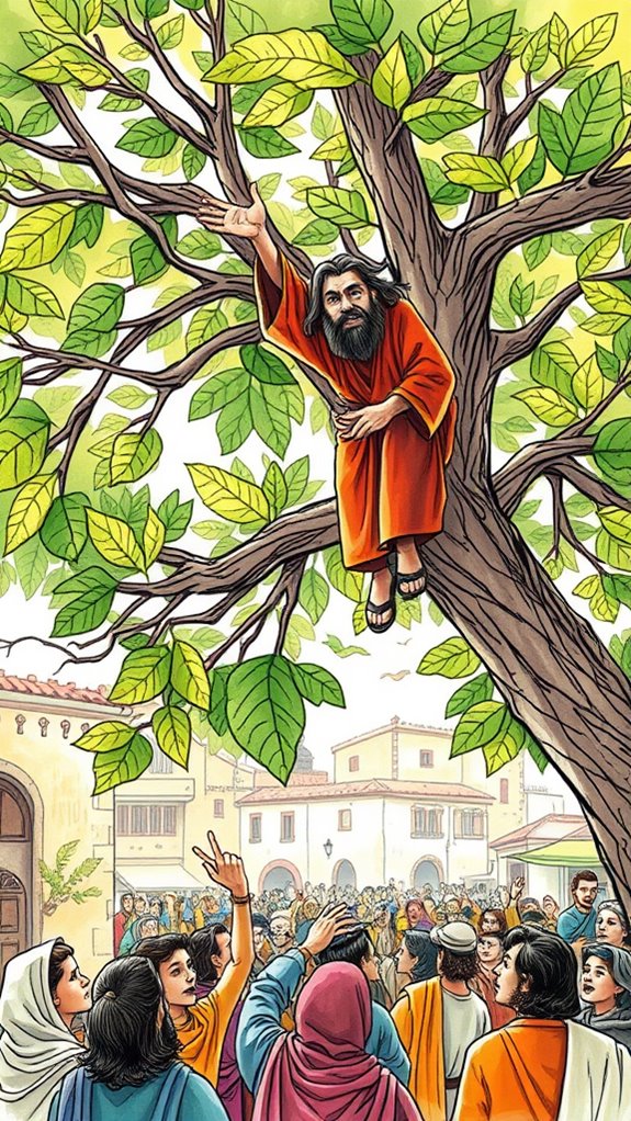 zacchaeus climbing a tree