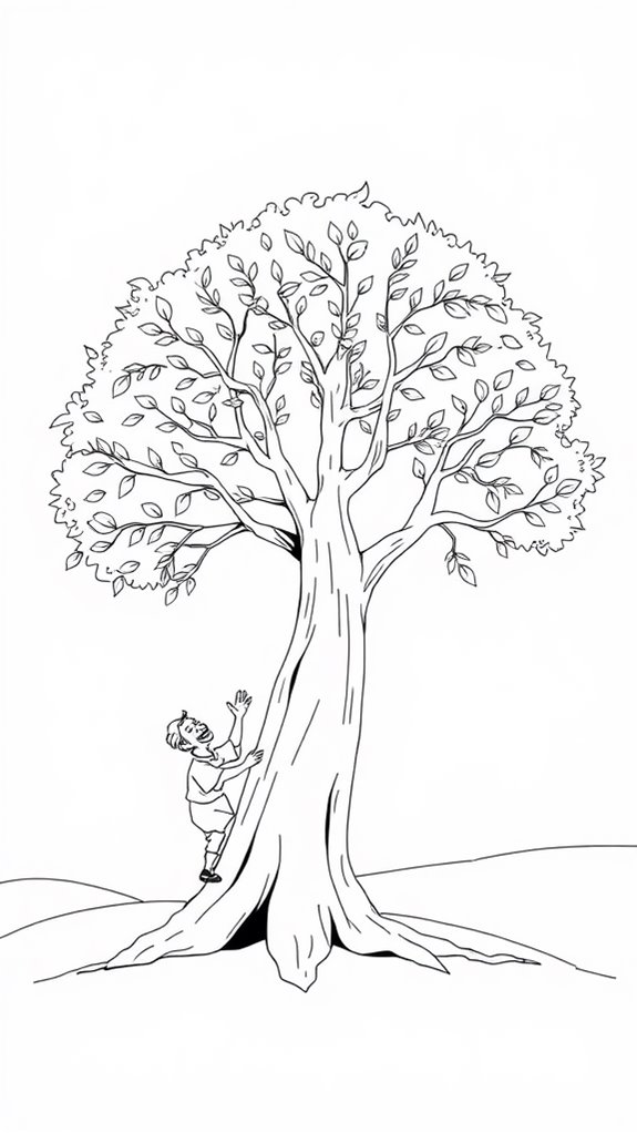 zacchaeus climbs sycamore tree