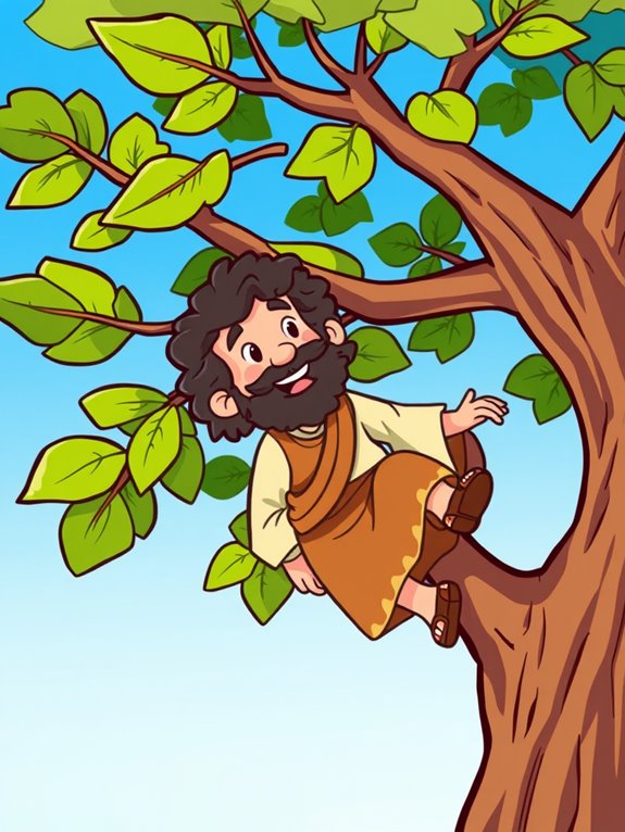 zacchaeus clipart illustration available