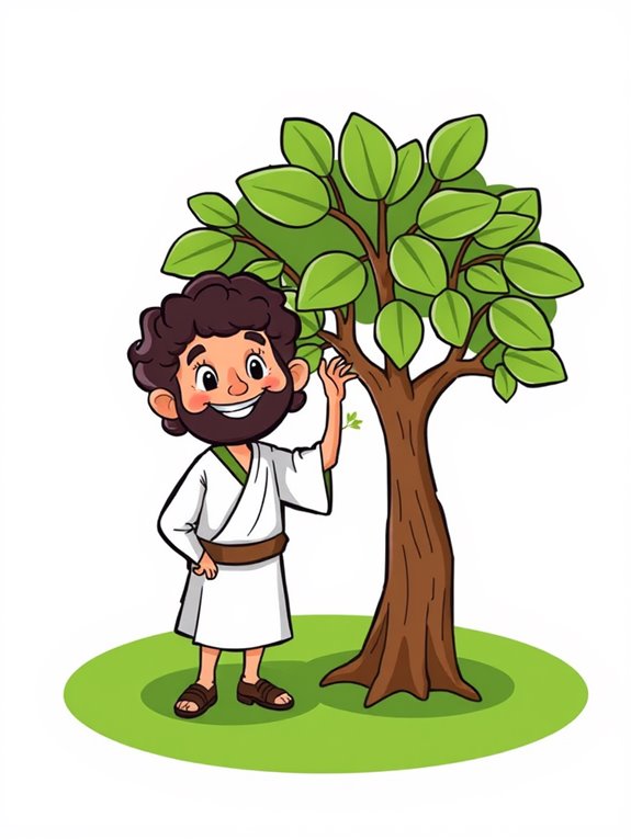 zacchaeus in a tree